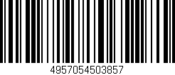 Código de barras (EAN, GTIN, SKU, ISBN): '4957054503857'