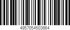 Código de barras (EAN, GTIN, SKU, ISBN): '4957054503864'