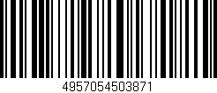 Código de barras (EAN, GTIN, SKU, ISBN): '4957054503871'