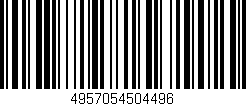 Código de barras (EAN, GTIN, SKU, ISBN): '4957054504496'