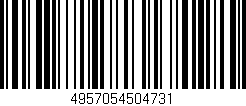 Código de barras (EAN, GTIN, SKU, ISBN): '4957054504731'