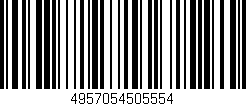 Código de barras (EAN, GTIN, SKU, ISBN): '4957054505554'
