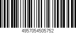 Código de barras (EAN, GTIN, SKU, ISBN): '4957054505752'