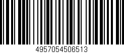 Código de barras (EAN, GTIN, SKU, ISBN): '4957054506513'