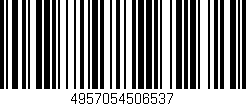 Código de barras (EAN, GTIN, SKU, ISBN): '4957054506537'