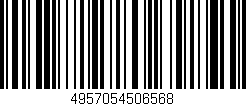 Código de barras (EAN, GTIN, SKU, ISBN): '4957054506568'