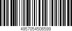 Código de barras (EAN, GTIN, SKU, ISBN): '4957054506599'