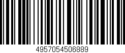 Código de barras (EAN, GTIN, SKU, ISBN): '4957054506889'