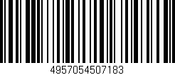 Código de barras (EAN, GTIN, SKU, ISBN): '4957054507183'