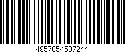 Código de barras (EAN, GTIN, SKU, ISBN): '4957054507244'