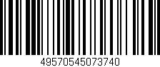 Código de barras (EAN, GTIN, SKU, ISBN): '49570545073740'