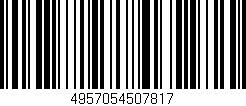 Código de barras (EAN, GTIN, SKU, ISBN): '4957054507817'