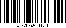 Código de barras (EAN, GTIN, SKU, ISBN): '49570545081738'