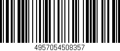 Código de barras (EAN, GTIN, SKU, ISBN): '4957054508357'
