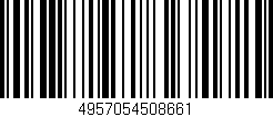 Código de barras (EAN, GTIN, SKU, ISBN): '4957054508661'