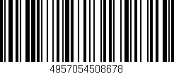 Código de barras (EAN, GTIN, SKU, ISBN): '4957054508678'