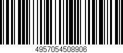 Código de barras (EAN, GTIN, SKU, ISBN): '4957054508906'