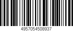 Código de barras (EAN, GTIN, SKU, ISBN): '4957054508937'