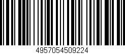 Código de barras (EAN, GTIN, SKU, ISBN): '4957054509224'