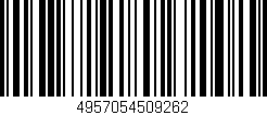 Código de barras (EAN, GTIN, SKU, ISBN): '4957054509262'