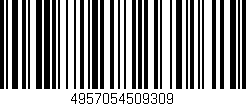 Código de barras (EAN, GTIN, SKU, ISBN): '4957054509309'