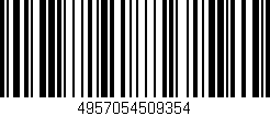 Código de barras (EAN, GTIN, SKU, ISBN): '4957054509354'