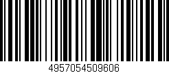 Código de barras (EAN, GTIN, SKU, ISBN): '4957054509606'