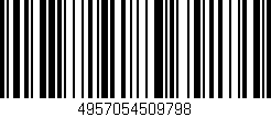 Código de barras (EAN, GTIN, SKU, ISBN): '4957054509798'