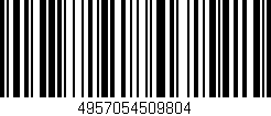 Código de barras (EAN, GTIN, SKU, ISBN): '4957054509804'