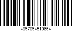 Código de barras (EAN, GTIN, SKU, ISBN): '4957054510664'