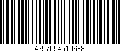 Código de barras (EAN, GTIN, SKU, ISBN): '4957054510688'