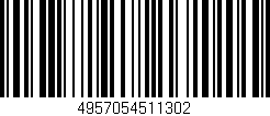 Código de barras (EAN, GTIN, SKU, ISBN): '4957054511302'
