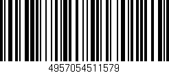 Código de barras (EAN, GTIN, SKU, ISBN): '4957054511579'