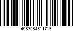 Código de barras (EAN, GTIN, SKU, ISBN): '4957054511715'