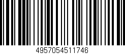 Código de barras (EAN, GTIN, SKU, ISBN): '4957054511746'