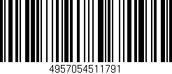 Código de barras (EAN, GTIN, SKU, ISBN): '4957054511791'