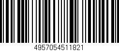 Código de barras (EAN, GTIN, SKU, ISBN): '4957054511821'