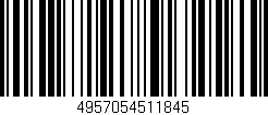 Código de barras (EAN, GTIN, SKU, ISBN): '4957054511845'