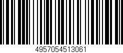 Código de barras (EAN, GTIN, SKU, ISBN): '4957054513061'
