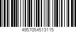 Código de barras (EAN, GTIN, SKU, ISBN): '4957054513115'