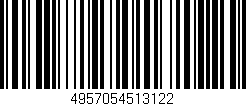 Código de barras (EAN, GTIN, SKU, ISBN): '4957054513122'