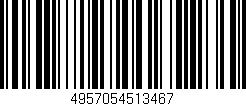 Código de barras (EAN, GTIN, SKU, ISBN): '4957054513467'