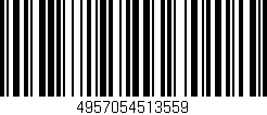 Código de barras (EAN, GTIN, SKU, ISBN): '4957054513559'