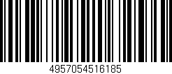 Código de barras (EAN, GTIN, SKU, ISBN): '4957054516185'