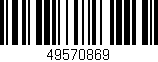 Código de barras (EAN, GTIN, SKU, ISBN): '49570869'