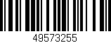 Código de barras (EAN, GTIN, SKU, ISBN): '49573255'