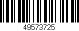 Código de barras (EAN, GTIN, SKU, ISBN): '49573725'