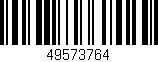 Código de barras (EAN, GTIN, SKU, ISBN): '49573764'