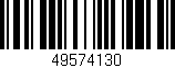 Código de barras (EAN, GTIN, SKU, ISBN): '49574130'