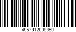 Código de barras (EAN, GTIN, SKU, ISBN): '4957812009850'